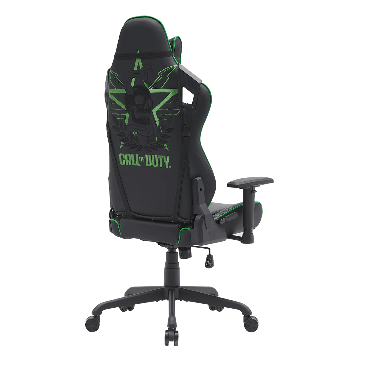 Ảnh minh họa Ghế gaming Call of Duty x GAMEON được cấp phép, tay vịn 2D và chân đế kim loại - Green/Black 2