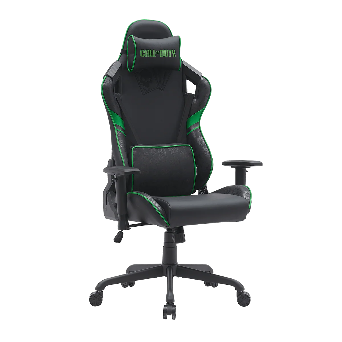 Ảnh minh họa Ghế gaming Call of Duty x GAMEON được cấp phép, tay vịn 2D và chân đế kim loại - Green/Black 3