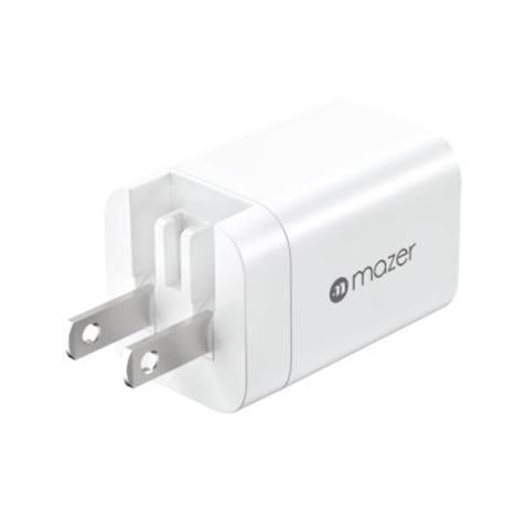 Sạc nhanh 2 cổng USB Type-C QC 3.0 GaN 33W Mazer