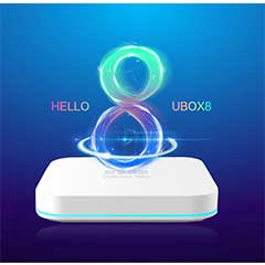 UBOX GEN 8 PROMAX Ram 4G Rom 64G Chuyên Xem Truyền Hình Quốc Tế