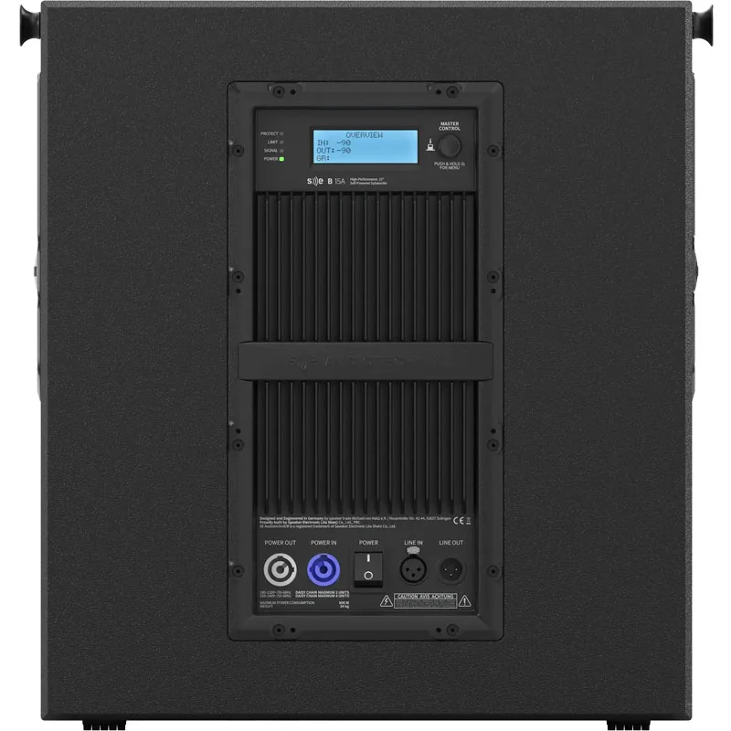 Ảnh minh họa Loa sub SE AudioTechnik B15A, Bass 40cm, Công suất 800 W, Class-D, DSP 48 kHz / 24-bit 3