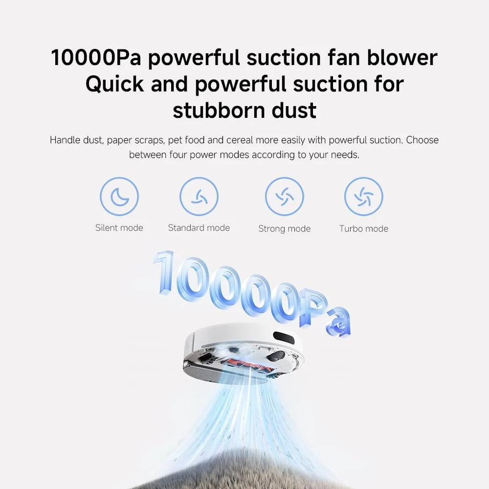 Ảnh minh họa Xiaomi Robot Vacuum H40 UK – Robot hút bụi lau nhà 10000Pa với trạm thu gom bụi tự động 2