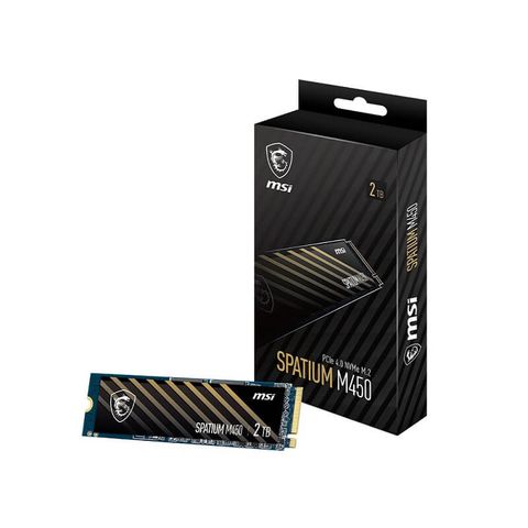 SSD MSI SPATIUM M450 2TB M2 2280 NVMe PCIe Gen4x4 (Read)