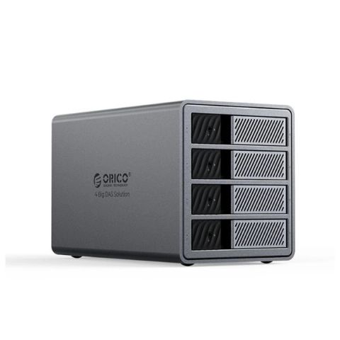 Hộp Đựng Ổ Cứng 3.5 inch 4 Khe Cắm SATA 3 USB-B ORICO 9848RU3-EU-GY-BP
