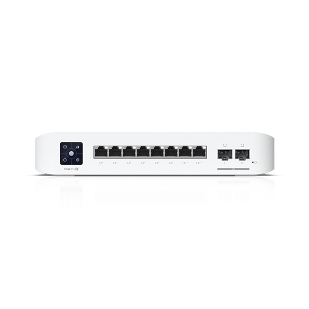 UniFi Switch 8 Cổng PoE Professional | USW-Pro-8-PoE (120W)