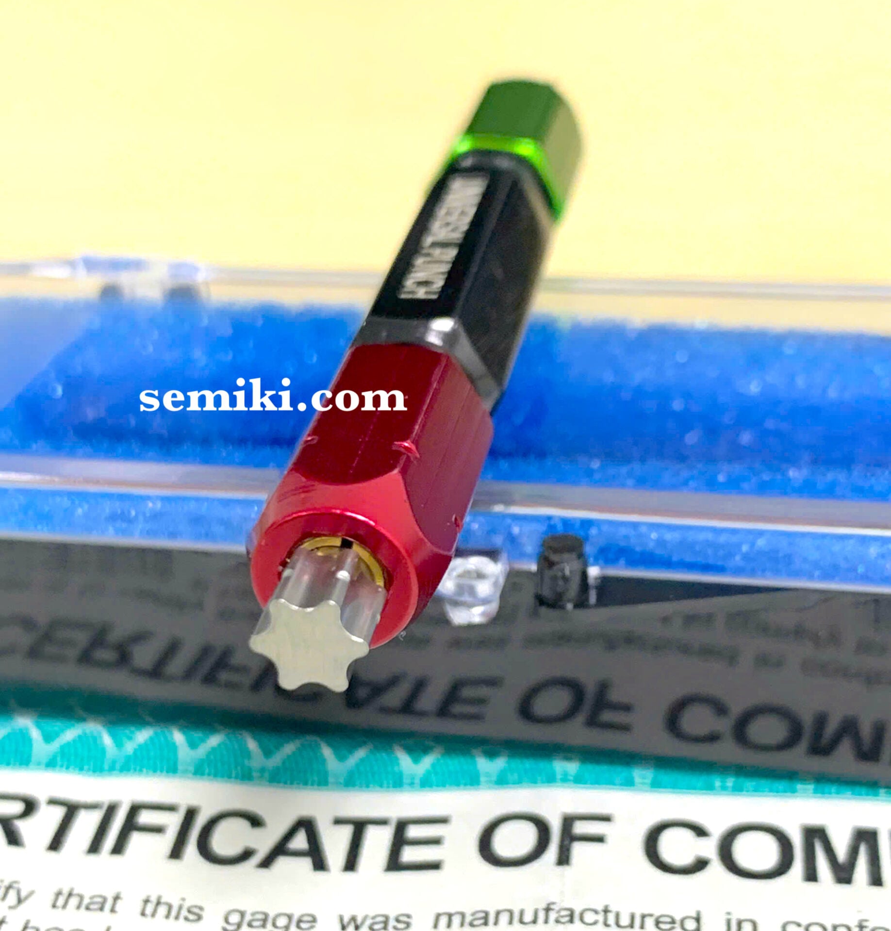 Ảnh minh họa UNIVERSAL-PUNCH #1184 dưỡng kiểm đầu vít 6 cạnh (1184-04 ~ 1184-100) 1