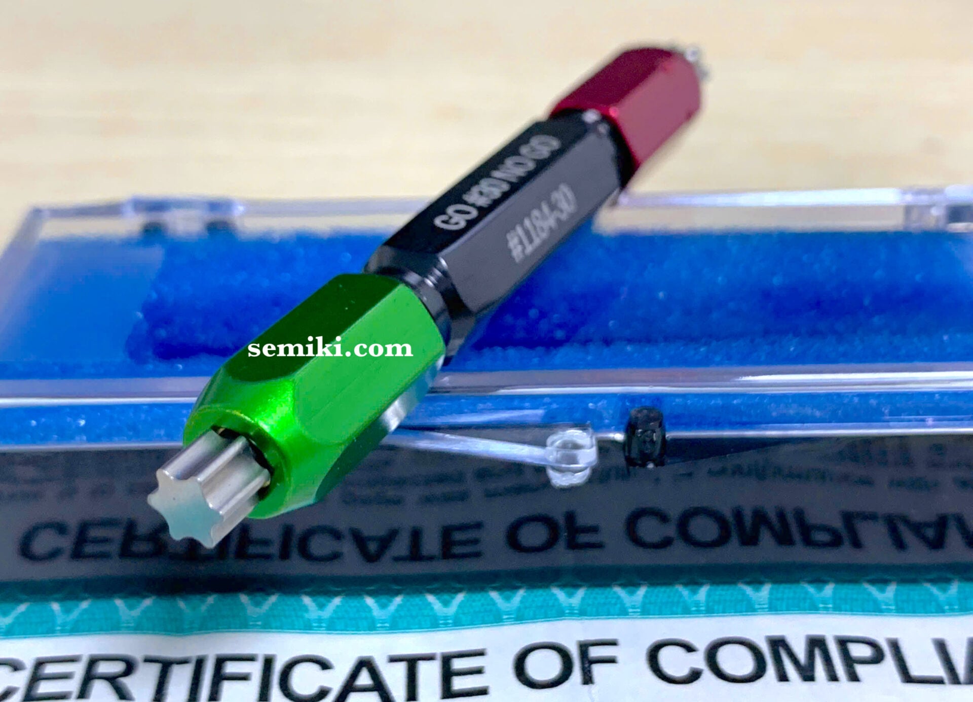 Ảnh minh họa UNIVERSAL-PUNCH #1184 dưỡng kiểm đầu vít 6 cạnh (1184-04 ~ 1184-100) 2