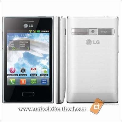 Unlock - giải mã điện thoại LG E400, E400b, E400f, E400g, E400GO