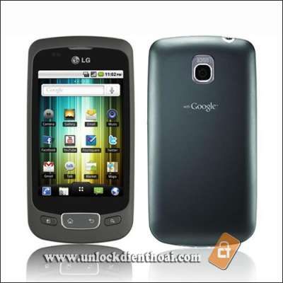 Unlock - giải mã điện thoại LG P503, P504