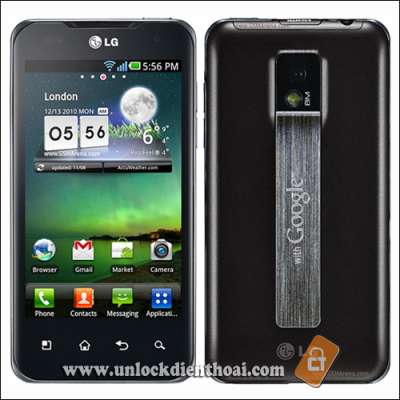 Unlock - giải mã điện thoại LG P990, P990DW, P990H, P990HN