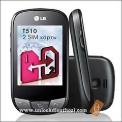  Unlock - giải mã điện thoại LG T510 