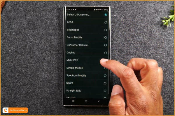 Ảnh minh họa Unlock Samsung S22 Ultra 2