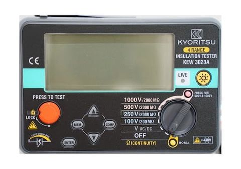 Đồng hồ đo điện trở cách điện KYORITSU 3023A
