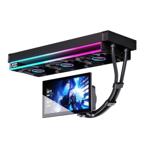 Tản nhiệt nước Leopard UltraFlow 360 ARGB LCD 7 Inch