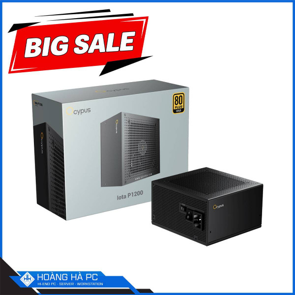 Nguồn Ocypus Iota P1200 1200W (80 Plus Gold | ATX 3.1 | PCIe 5.1 | Full Modular)
