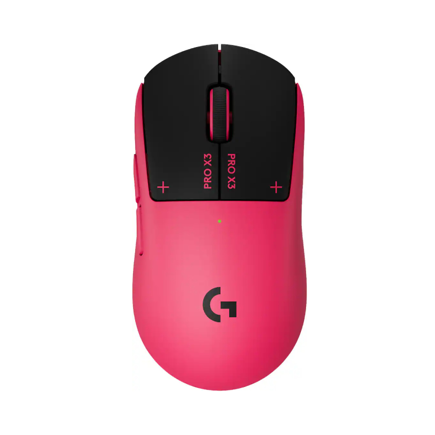 Chuột không dây Logitech G Pro X3 Superstrike Magenta Eclipse (910-007871)