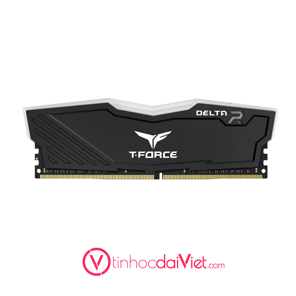 Ảnh minh họa RAM DDR5 TeamGroup T-Force Delta Black RGB 32GB (16GBx2) 5200MHz (FF3D532G5200HC40CDC01) 1