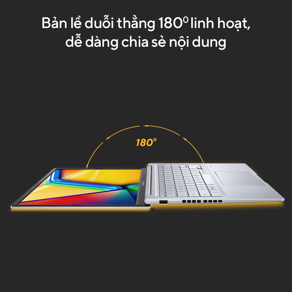 Ảnh minh họa Laptop Aivobook 14X OLED S3405VA-KM072W SUS V(Core i5-13500H | 16GB | 512GB | Intel Iris Xe | 14 inch OLED | Win 11 | Đen) 1