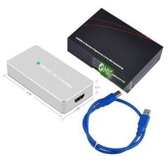  Usb capture card 3.0 thiết bị livestream bằng máy ảnh 