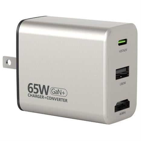 Sạc nhanh 2 cổng USB Type-C GaN 65W MicroPack