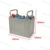 Ắc Quy Xe Điện PINACO PL 12-150 12V-150Ah, acquy dùng cho xe golf, xe