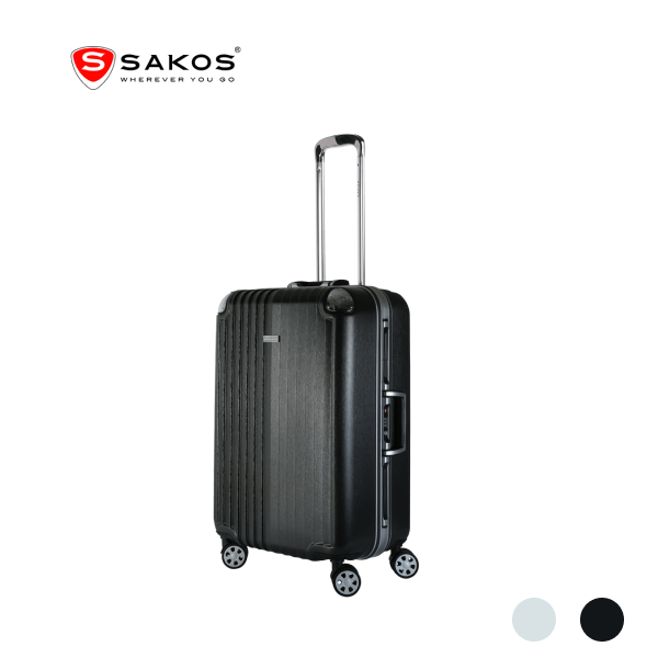 Vali nhựa khung nhôm Sakos Sapphire A26