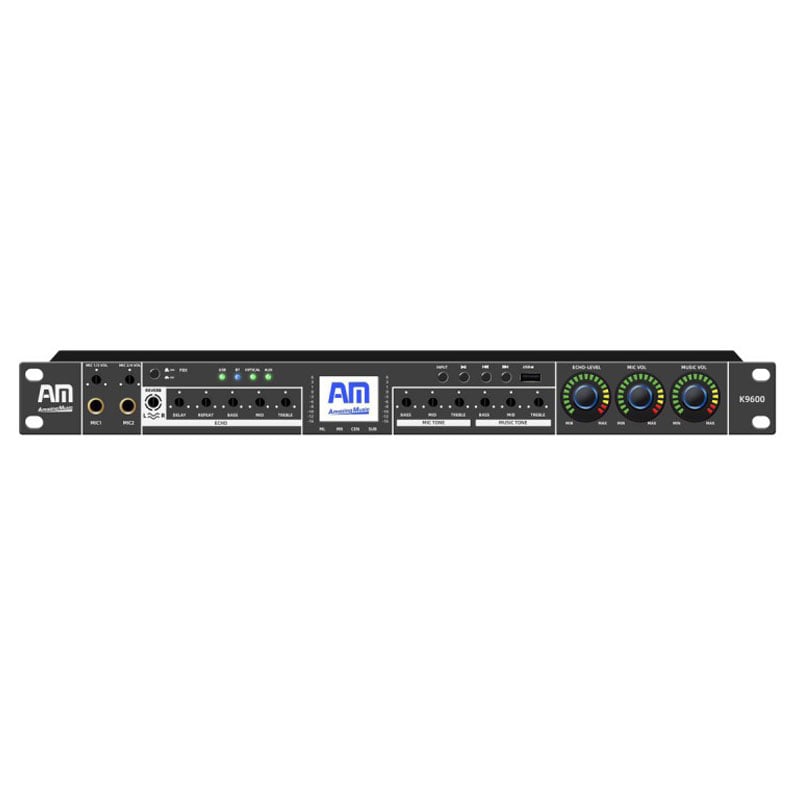 Ảnh minh họa Vang cơ AM K9600, USB, Bluetooth, AUX, Optical 1