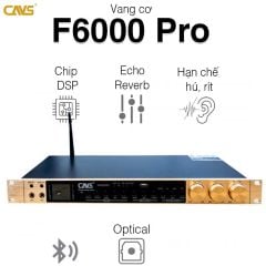  Vang Cơ CAVS F6000 Pro, Optical, Chống hú rít, Bluetooth 