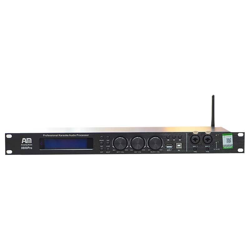 Ảnh minh họa Vang số AM 9800 Pro, Chống Hú, Echo Reverb, Cổng Quang, ARC 1