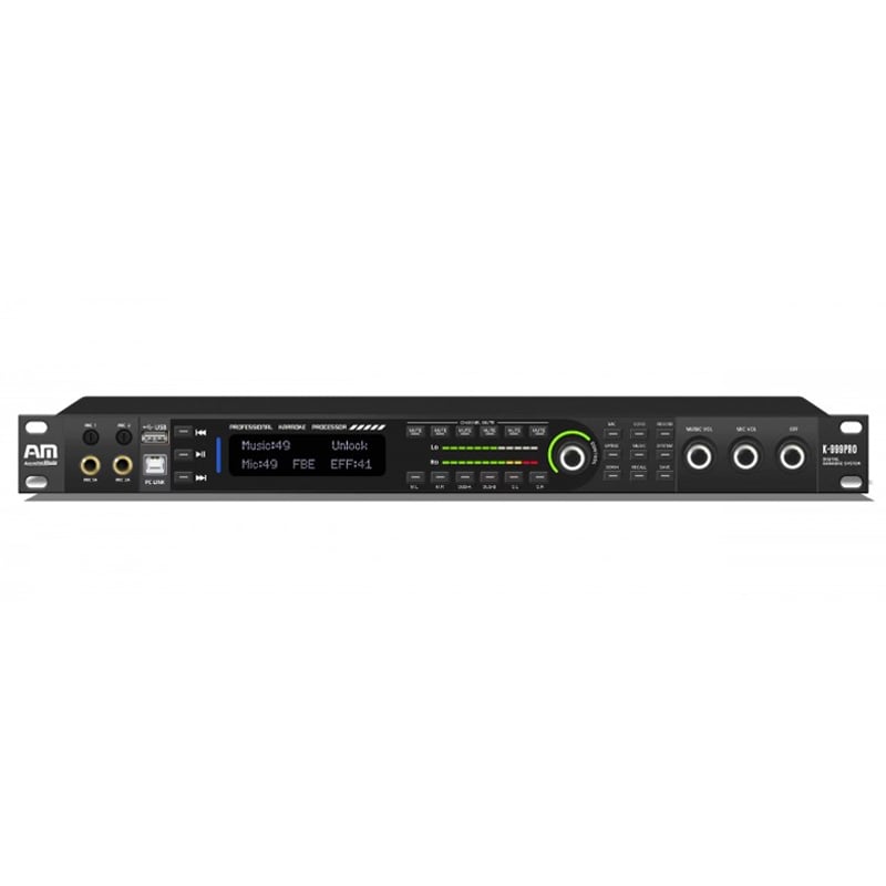 Ảnh minh họa Vang số AM K999 Pro, Chống Hú Rít, SPD 64 bit, AV, Bluetooth, USB 1