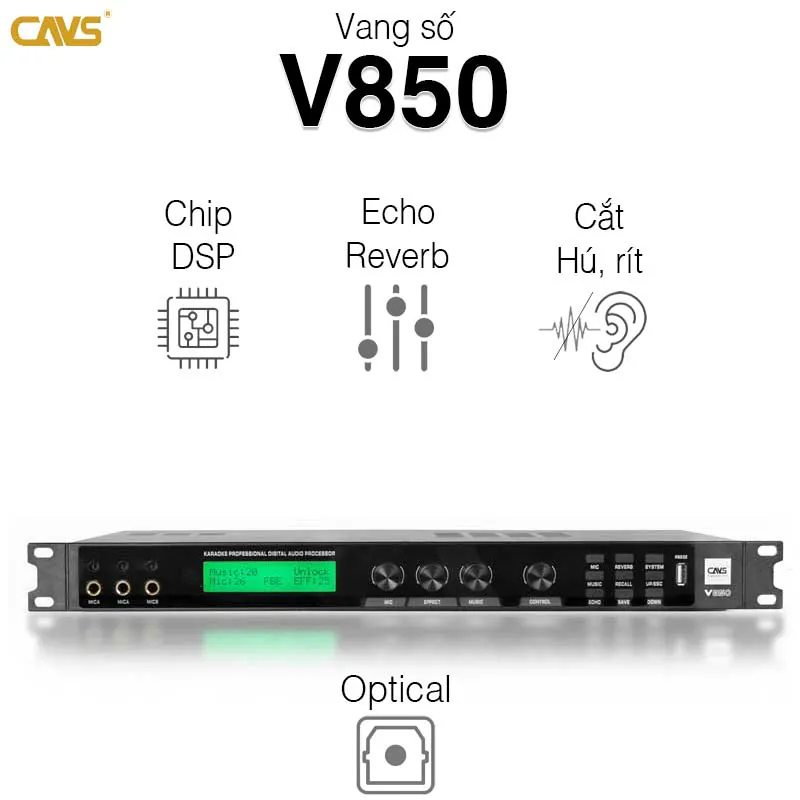 Vang số CAVS V850