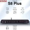 Vang số Koda S8 Plus, chống hú rít, Optical, Bluetooth, Chip DSP, 16