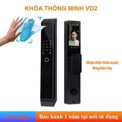  Khóa cửa thông minh VD2 – Nhận diện khuôn mặt & bảo mật đa lớp 
