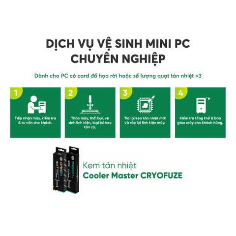 Vệ sinh Mini PC Chuyên Nghiệp