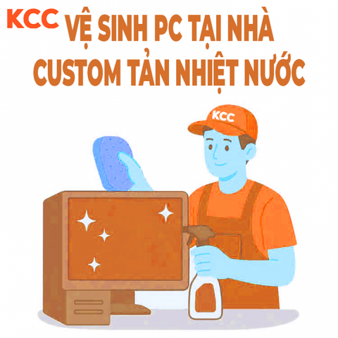 Vệ Sinh PC Custom tản nhiệt nước