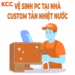  Vệ Sinh PC Custom tản nhiệt nước 