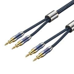  Vention Speaker Wire with Dual Banana Plugs 10M Blue (Hi-Fi) 