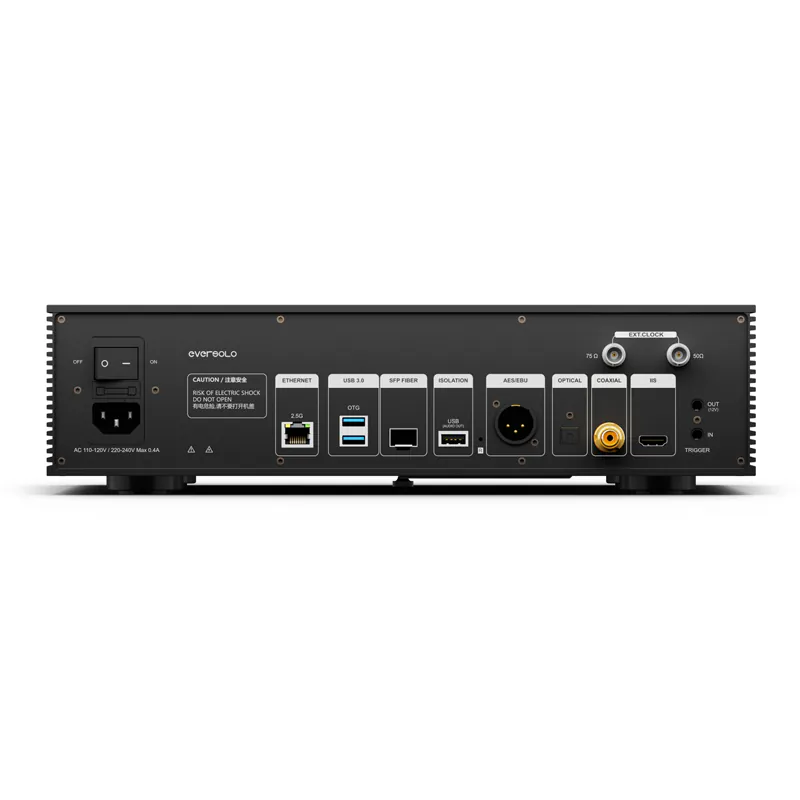 Ảnh minh họa Music Streamer Eversolo T10 Streaming Transport (OCXO Clock, 8GB DDR5, 64GB eMMC, WiFi 6) 3