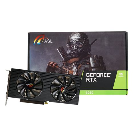 Vga Asl Rtx 3060 Lhr 12gb 192bit Gddr6