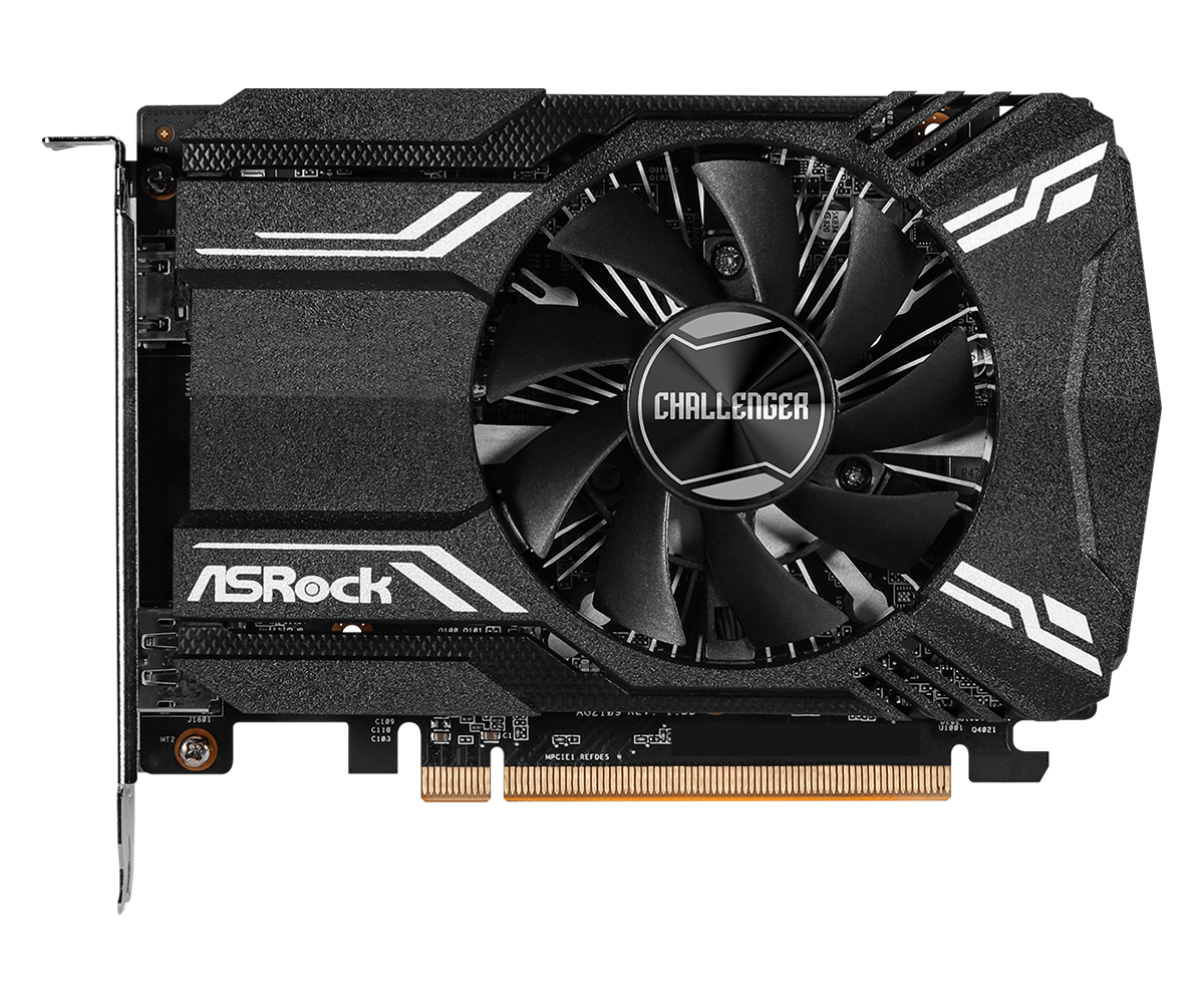 Ảnh minh họa VGA ASROCK RX 6400 Challenger ITX 4G (GDDR6/PCI 4.0 ITX/CLI 4G) 1