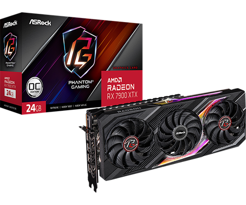 VGA ASROCK RX 7900 XTX Phantom Gaming 24G OC