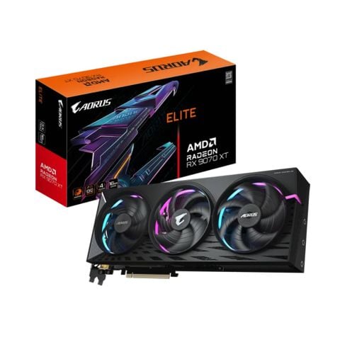 Vga Gigabyte Aorus Rx 9070 Xt 16g Elite (gv-r9070xtaorus E-16gd)