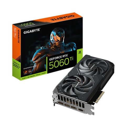VGA Gigabyte RTX 5060 Ti WINDFORCE OC 8G (GV-N506TWF2OC-8GD)