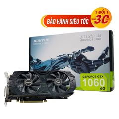  VGA JGINYUE NVIDIA GTX 1060 6GB GDDR5 2 FAN (New Full Box 36 tháng) 