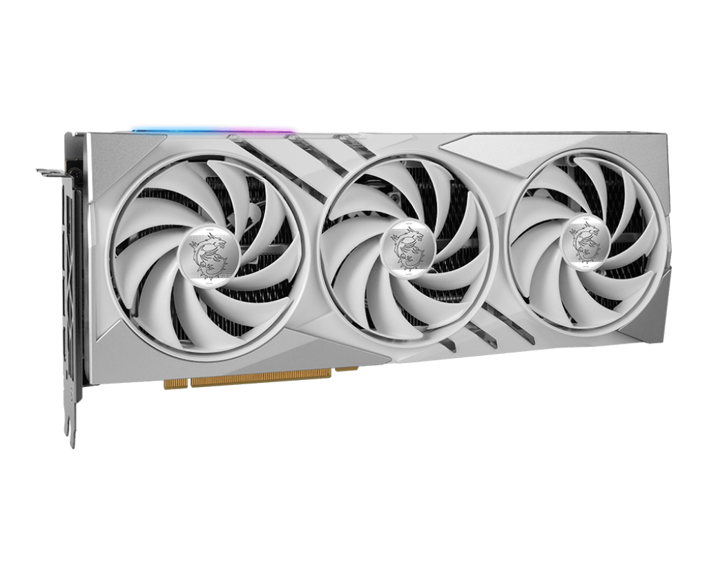 Ảnh minh họa VGA MSI RTX 4060 Ti GAMING X SLIM WHITE 16G 2