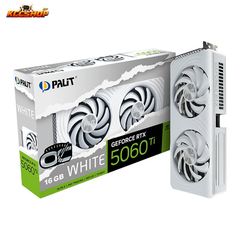  VGA Palit GeForce RTX 5060 Ti White OC 16GB GDDR7 