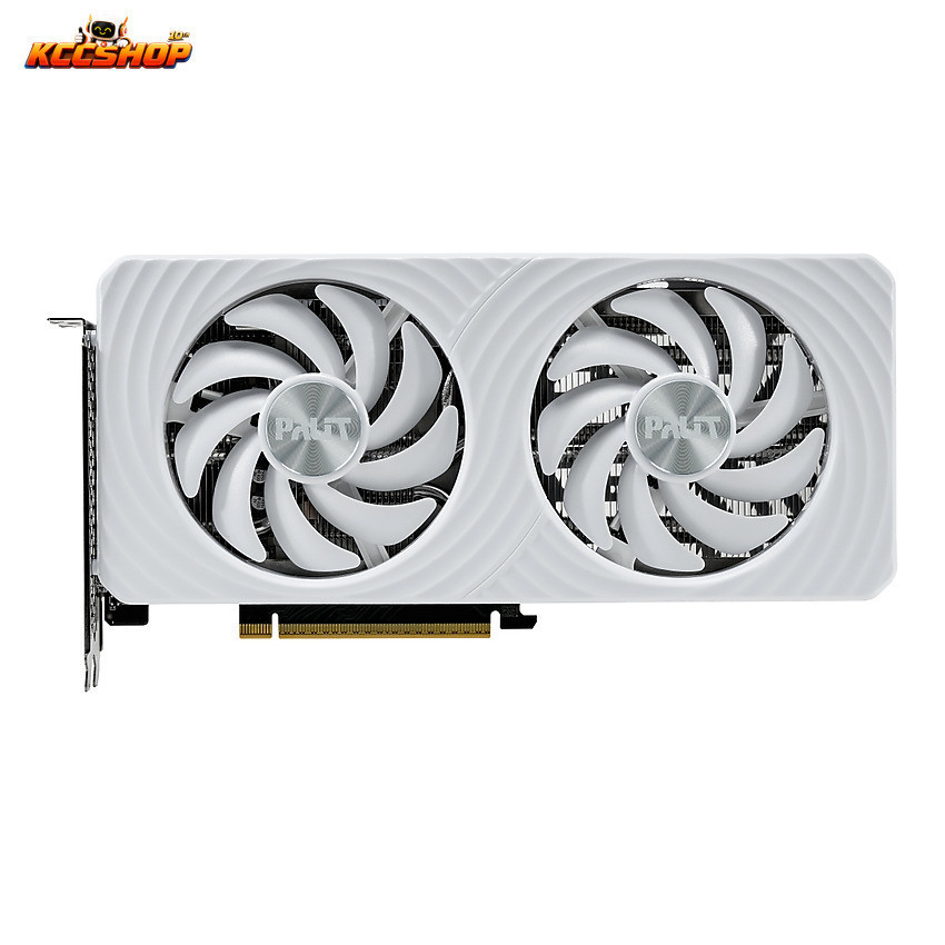 Ảnh minh họa VGA Palit GeForce RTX 5060 WHITE OC 8GB GDDR7 (NE75060U19P1-GB2063M) 2