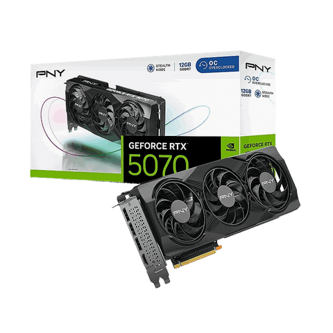 VGA PNY GeForce RTX 5070 OC Triple Fan GPU