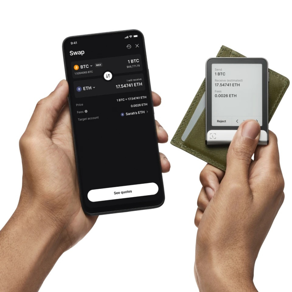 Ảnh minh họa Ví lạnh Ledger Flex 3