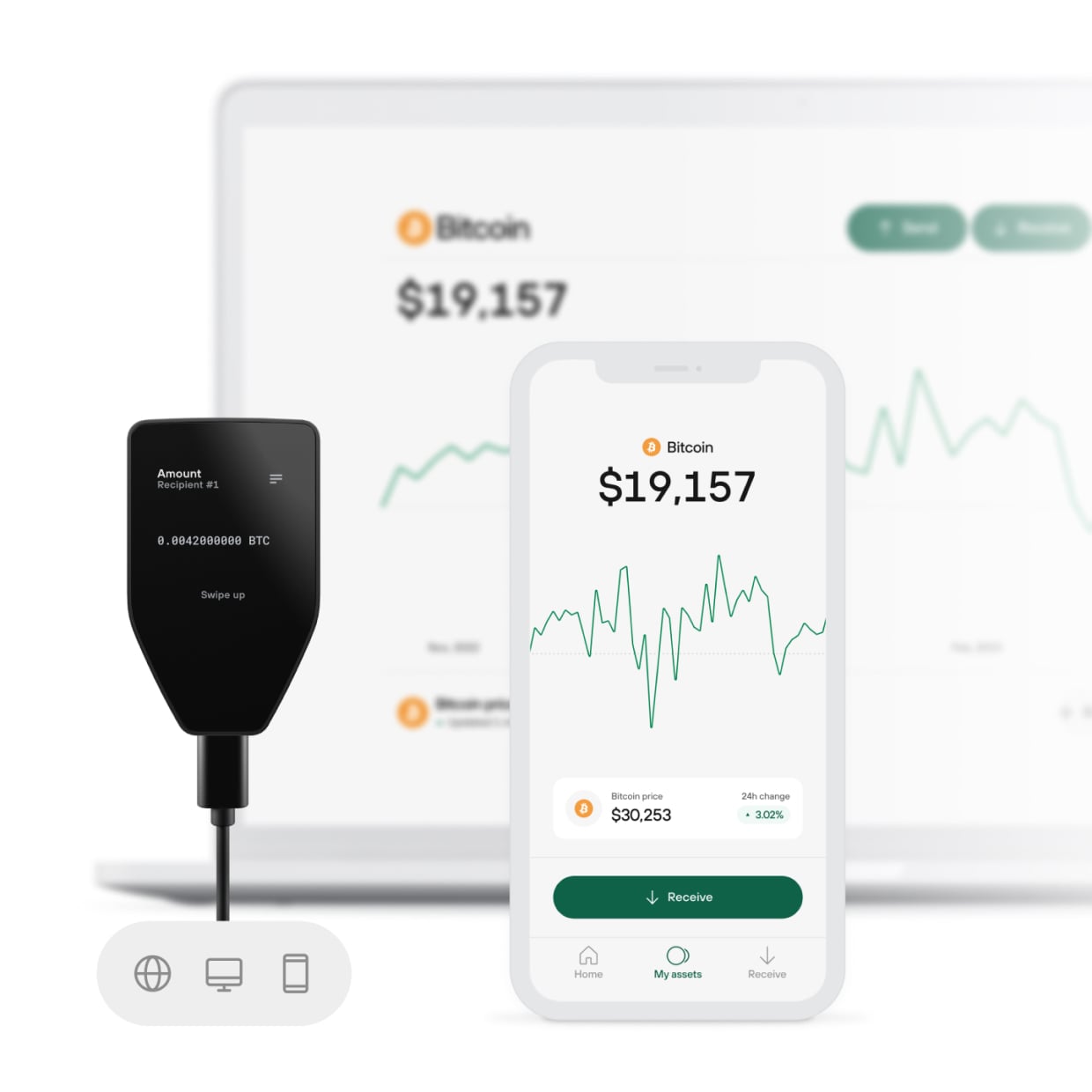 Ảnh minh họa Ví lạnh Trezor Safe 5 3